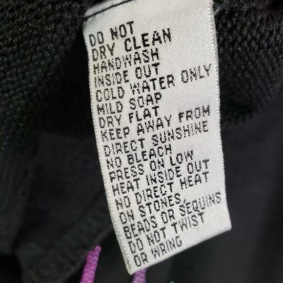 Michael Simon Sweater Vtg 90s Beaded Rainbow Cardigan Size Large Holidays - Picture 6 of 8